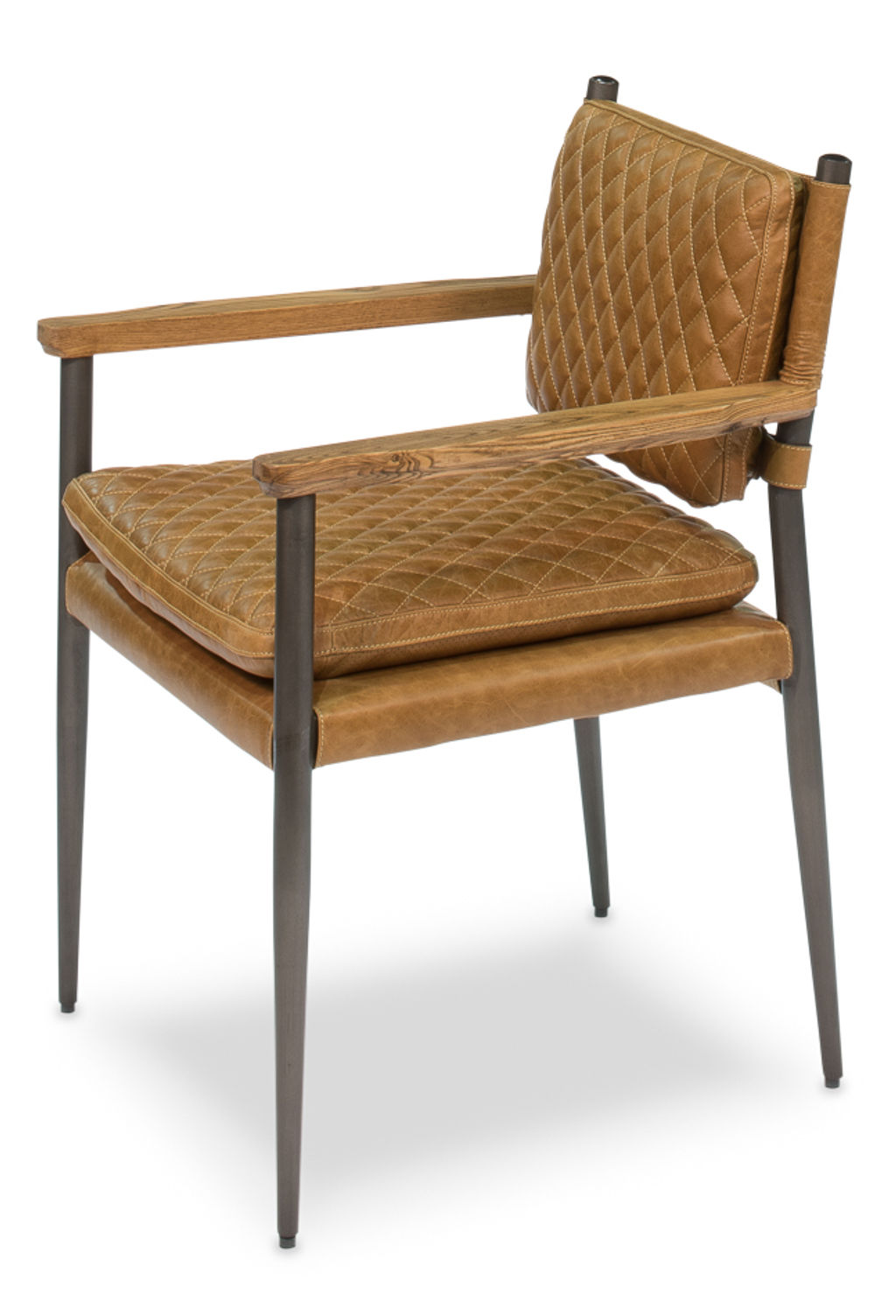 Sarreid Harley Leather Chair