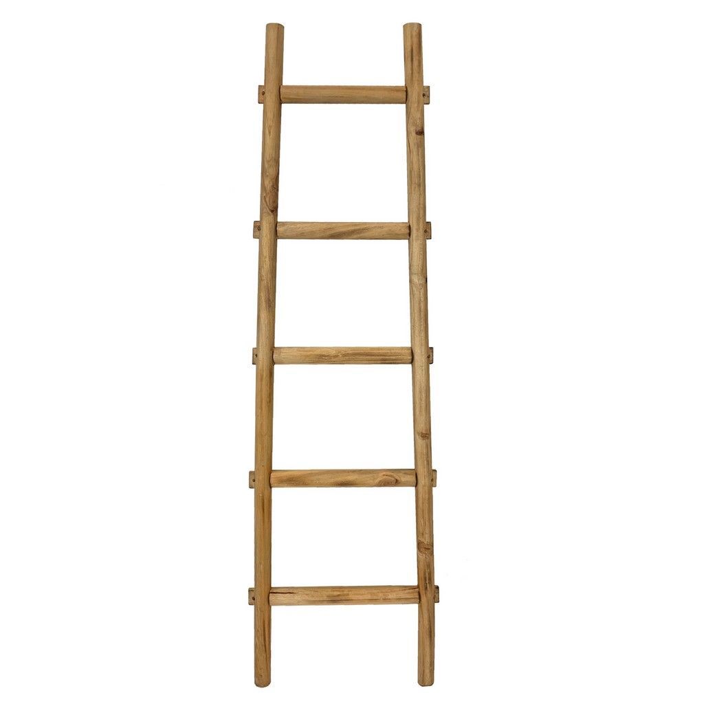 Preview image for 59" Decorative Brown Ladder