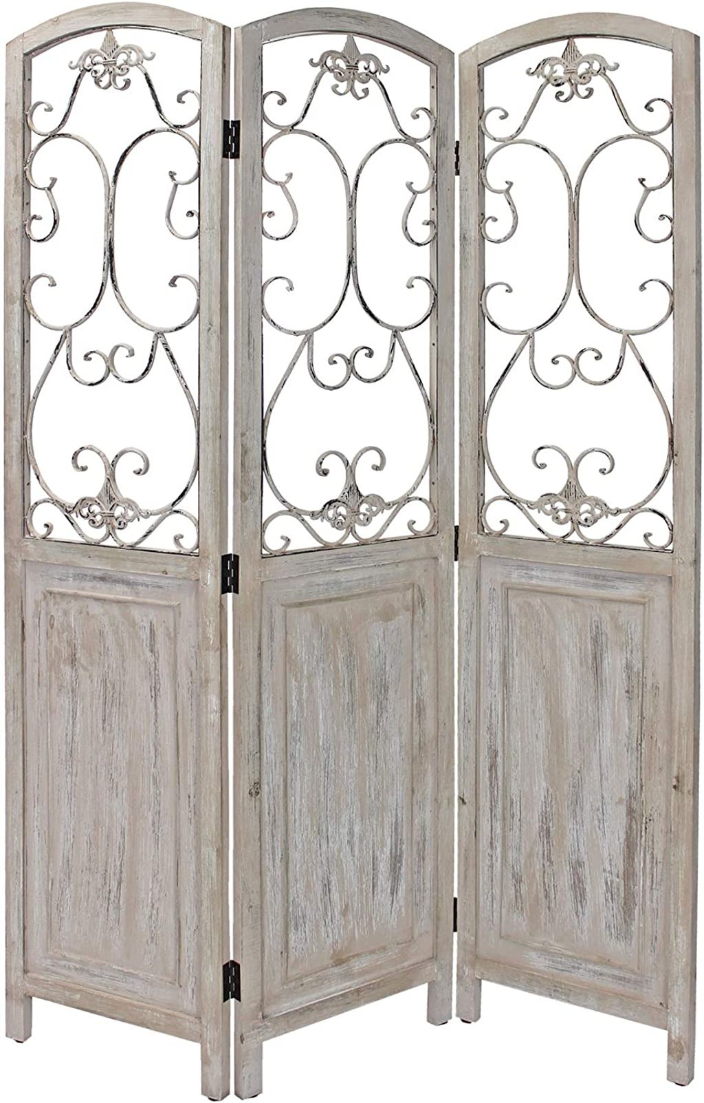 Preview image for Room Separator Screen, Washed Beige