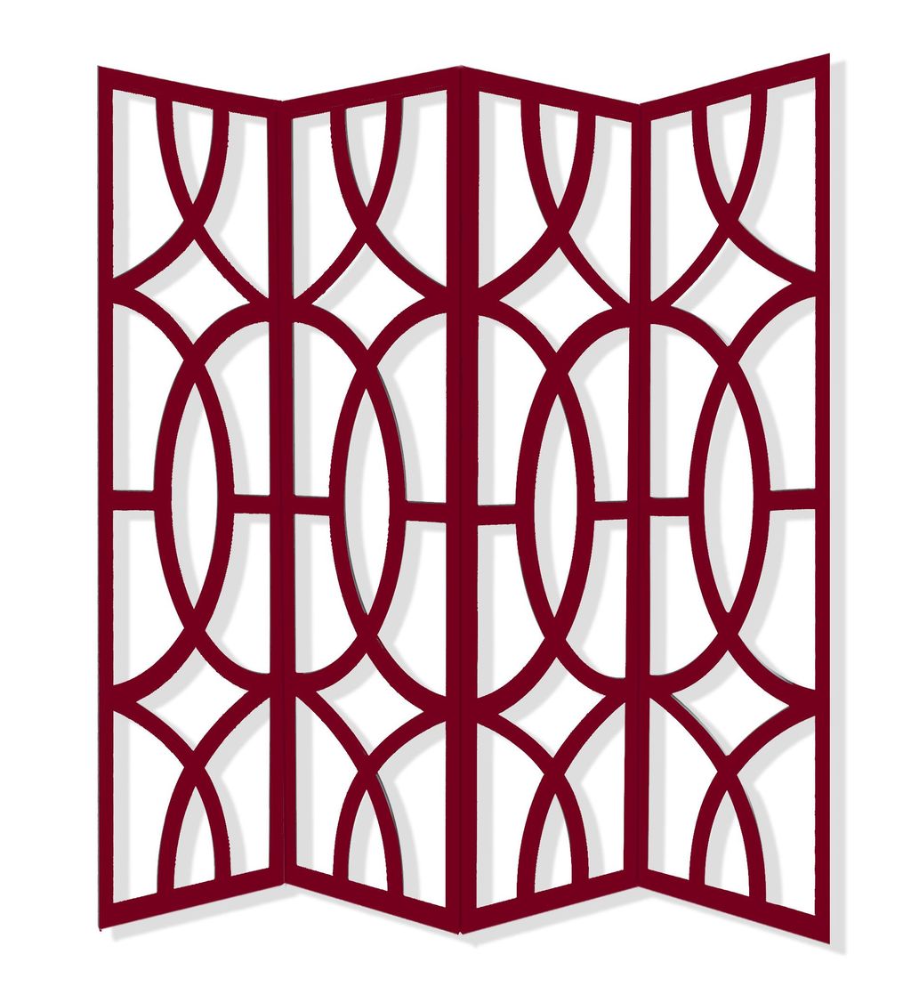 Family Room Screen, Red
