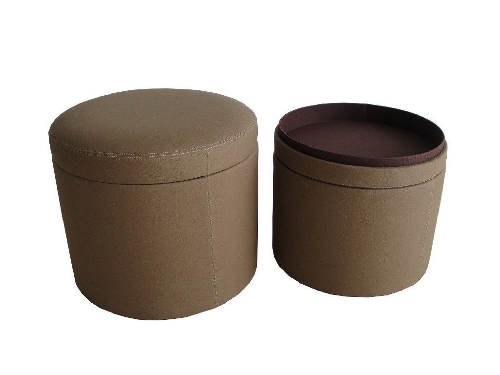 Valencia Round Storage Ottoman