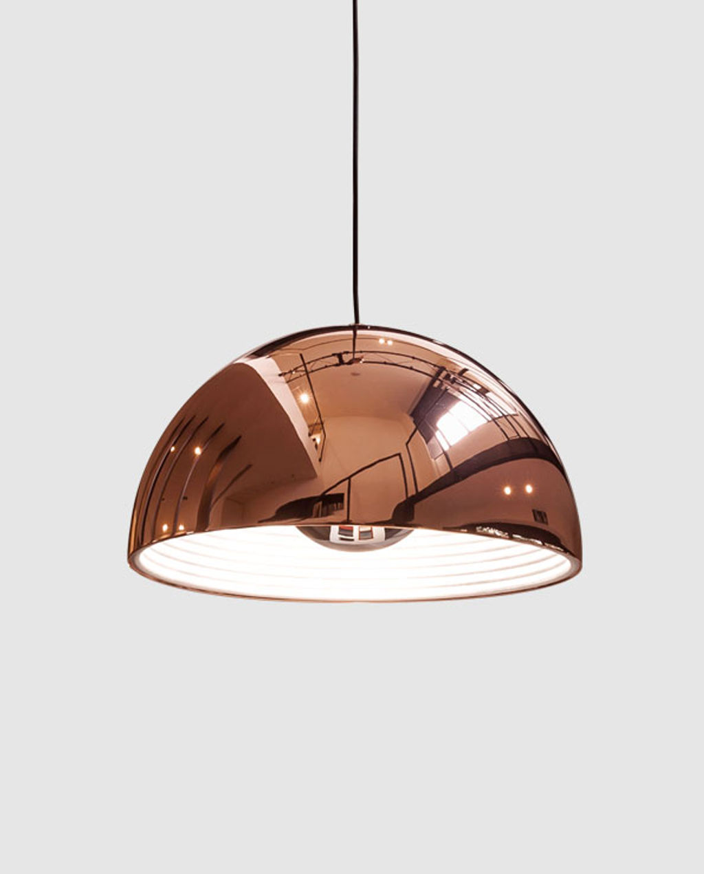Dome Pendant Medium, Copper