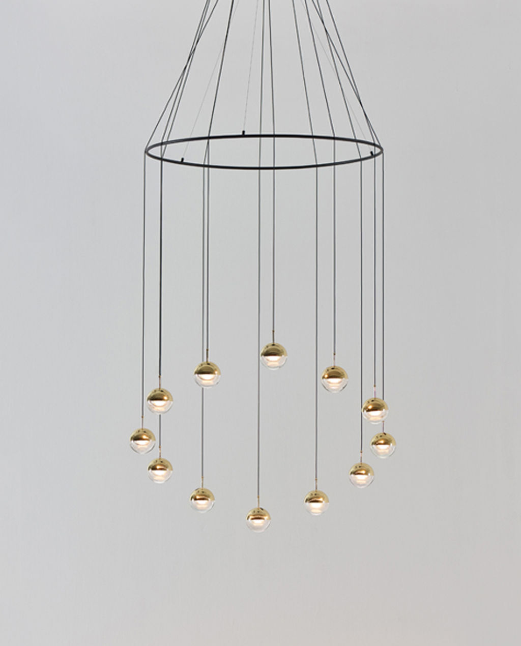Dora Pendant 12 With Ring, Brass