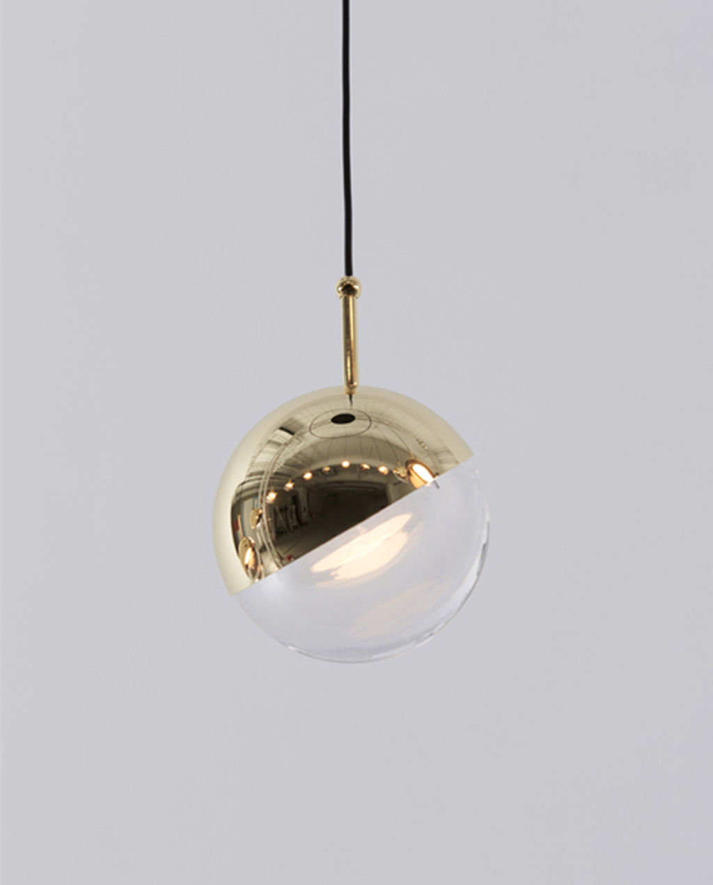 Dora Pendant Single, Brass