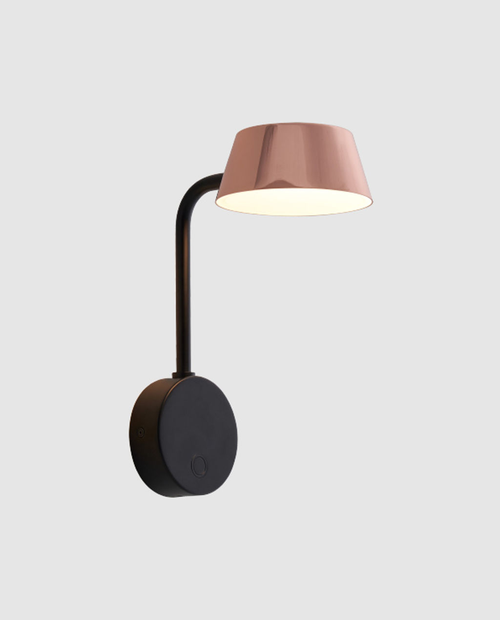 Olo Arm Wall Sconce, Black