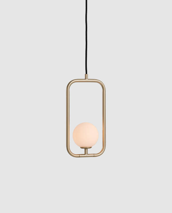 Seana Pendant Small, Champagne Gold
