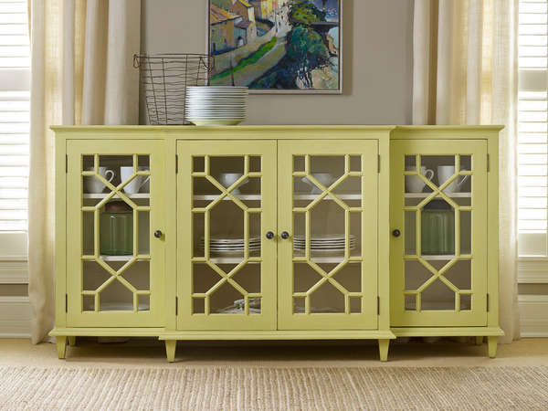Portland Sideboard With Glass Doors
