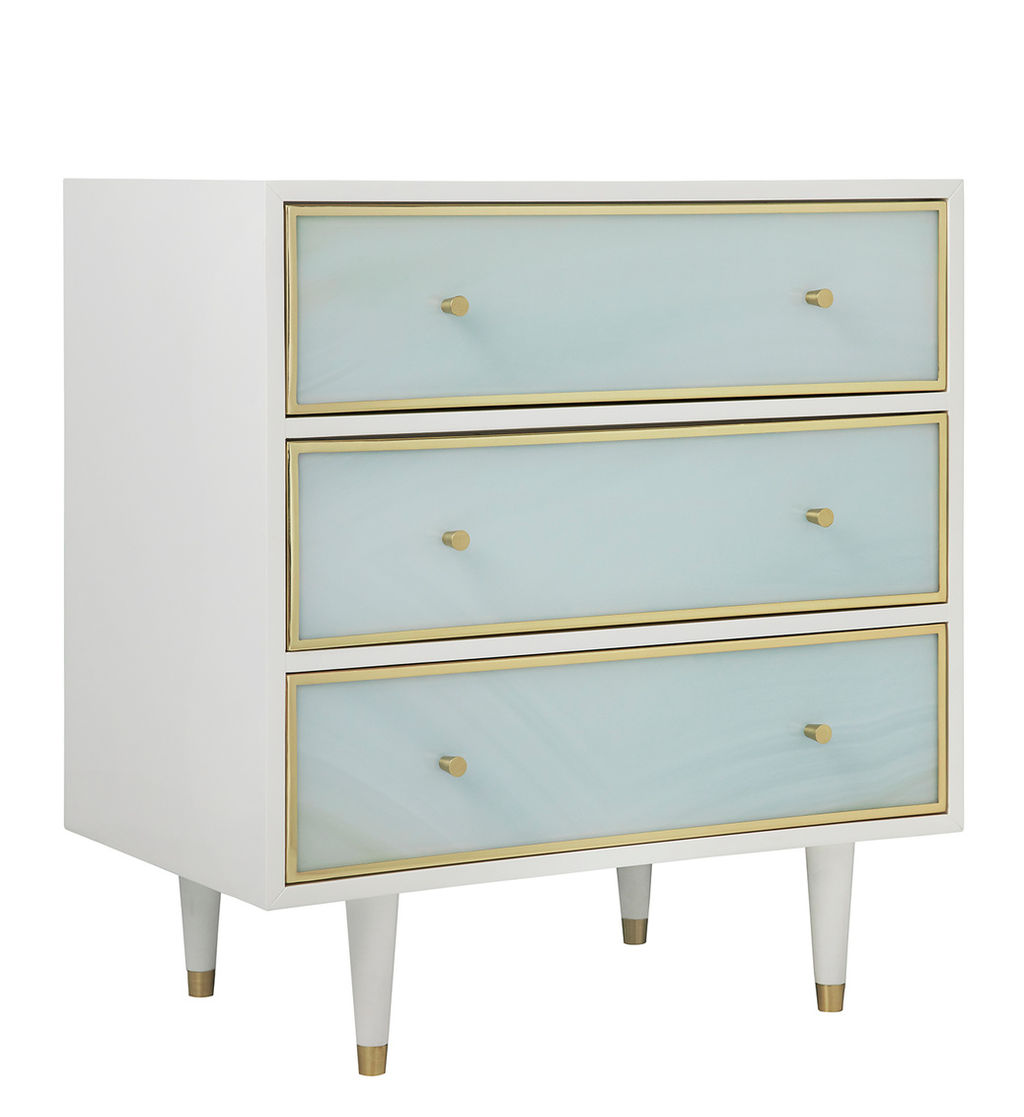 Somerset Bay Seaglass Bedside Chest