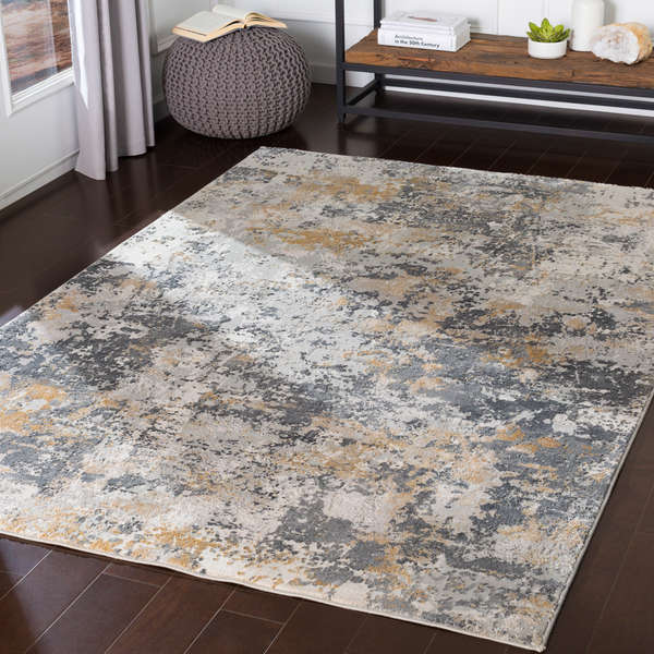 Ashley 7'10" X 10'3" Rug, Charcoal