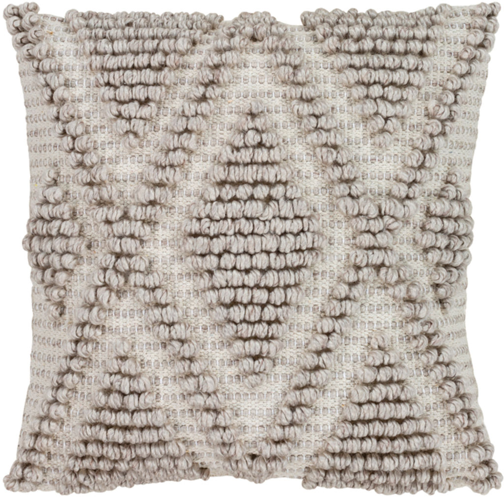 Anders 22" X 22" Pillow Kit, Cream