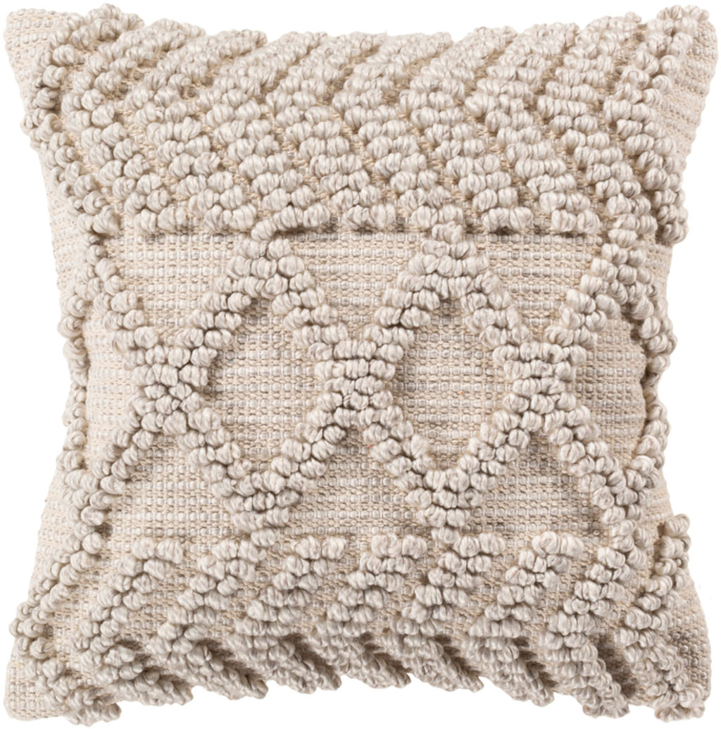 Anders 22" X 22" Pillow Kit, Cream