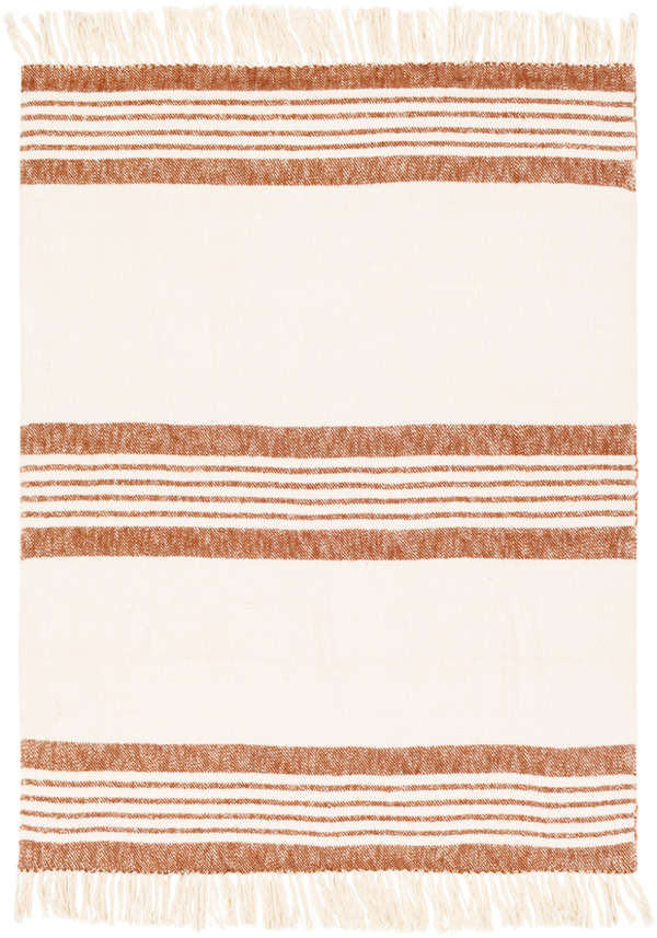 Chamonix 50" X 60" Throw, Burnt Orange