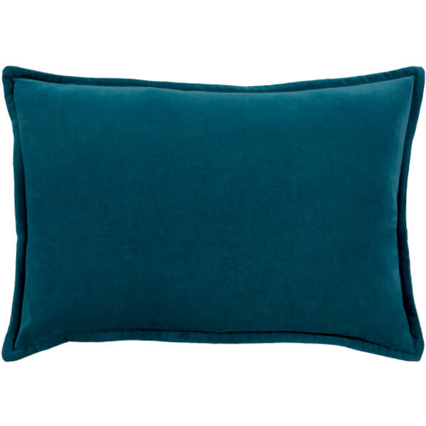 Cotton Velvet 13" X 19" Pillow Shell With Down Insert 