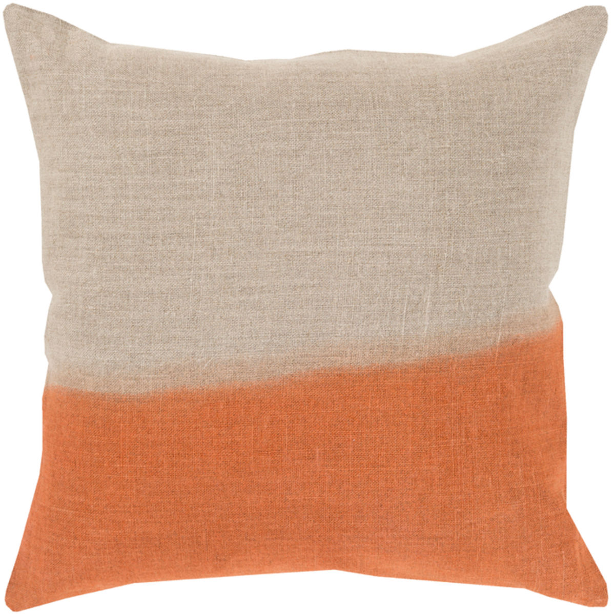 Dip Dyed 22" X 22" Pillow Kit, Burnt Orange