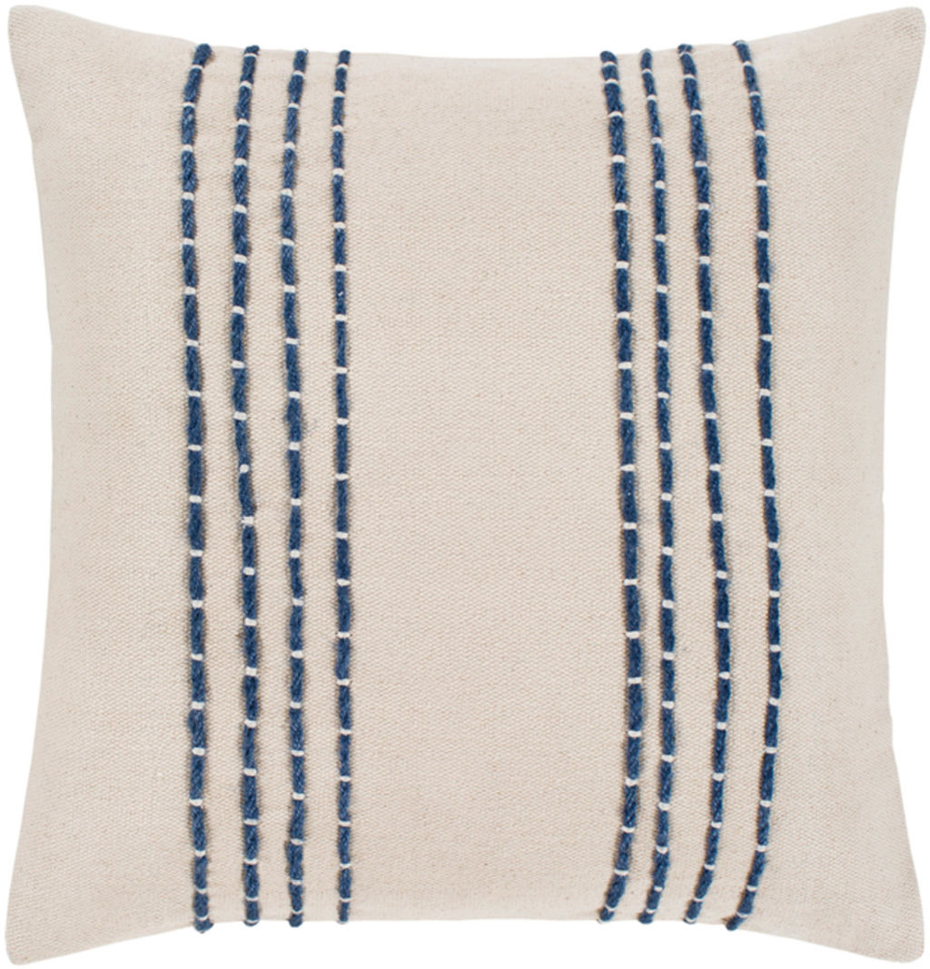 Emilio 20" X 20" Pillow Kit, Cream