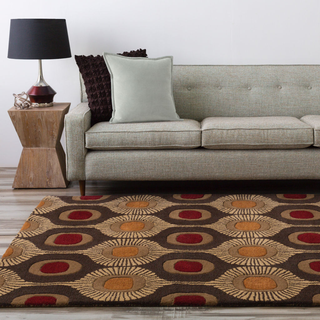 Forum 12' X 15' Rug, Dark Brown