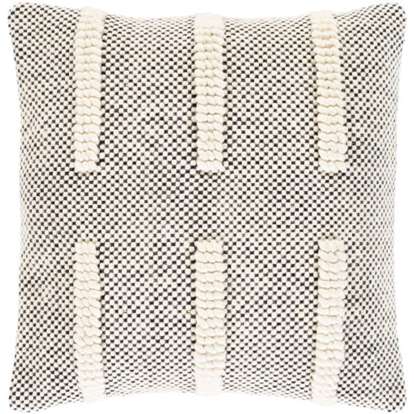Harlow 22" X 22" Pillow Cover, Beige