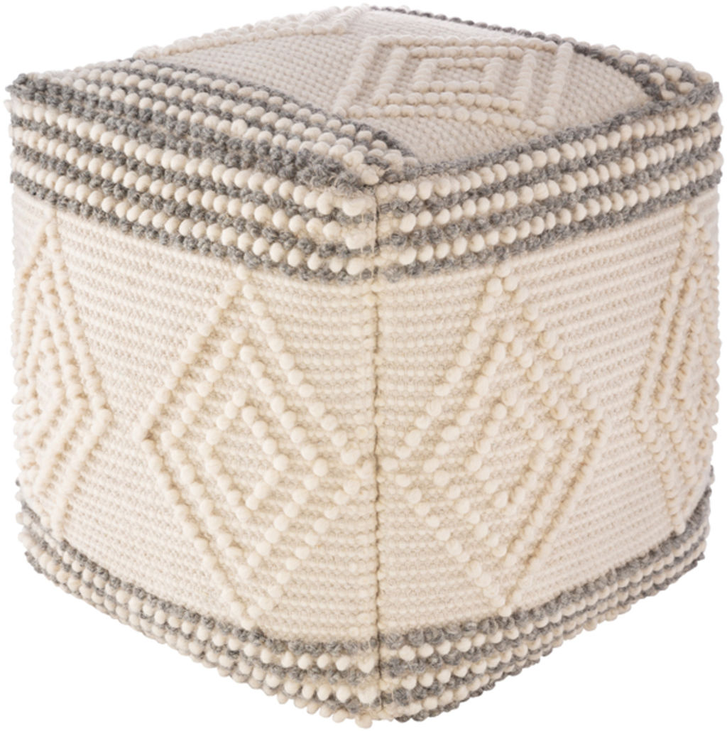Preview image for Hygge 18" X 18" X 18" Pouf, Charcoal