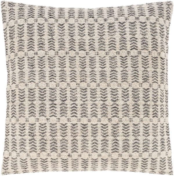 Tectured 20" X 20" Pillow Kit, Charcoal (Down Insert + Cover)