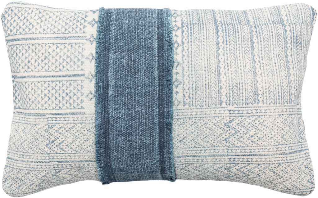 Preview image for Lola 14" X 22" Pillow Kit, Cream (Down Insert + Cover)