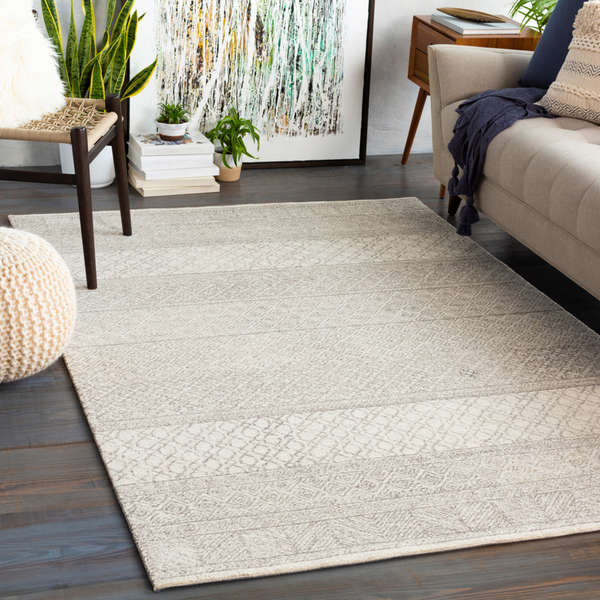 Maroc 9' X 12' Rug, Cream