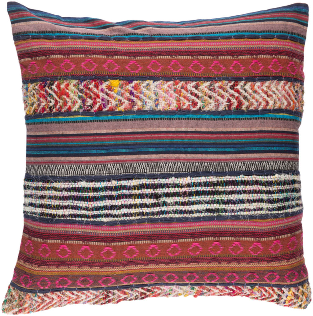 Preview image for Global 20" X 20" Pillow Kit, Bright Pink (Down Insert + Cover)