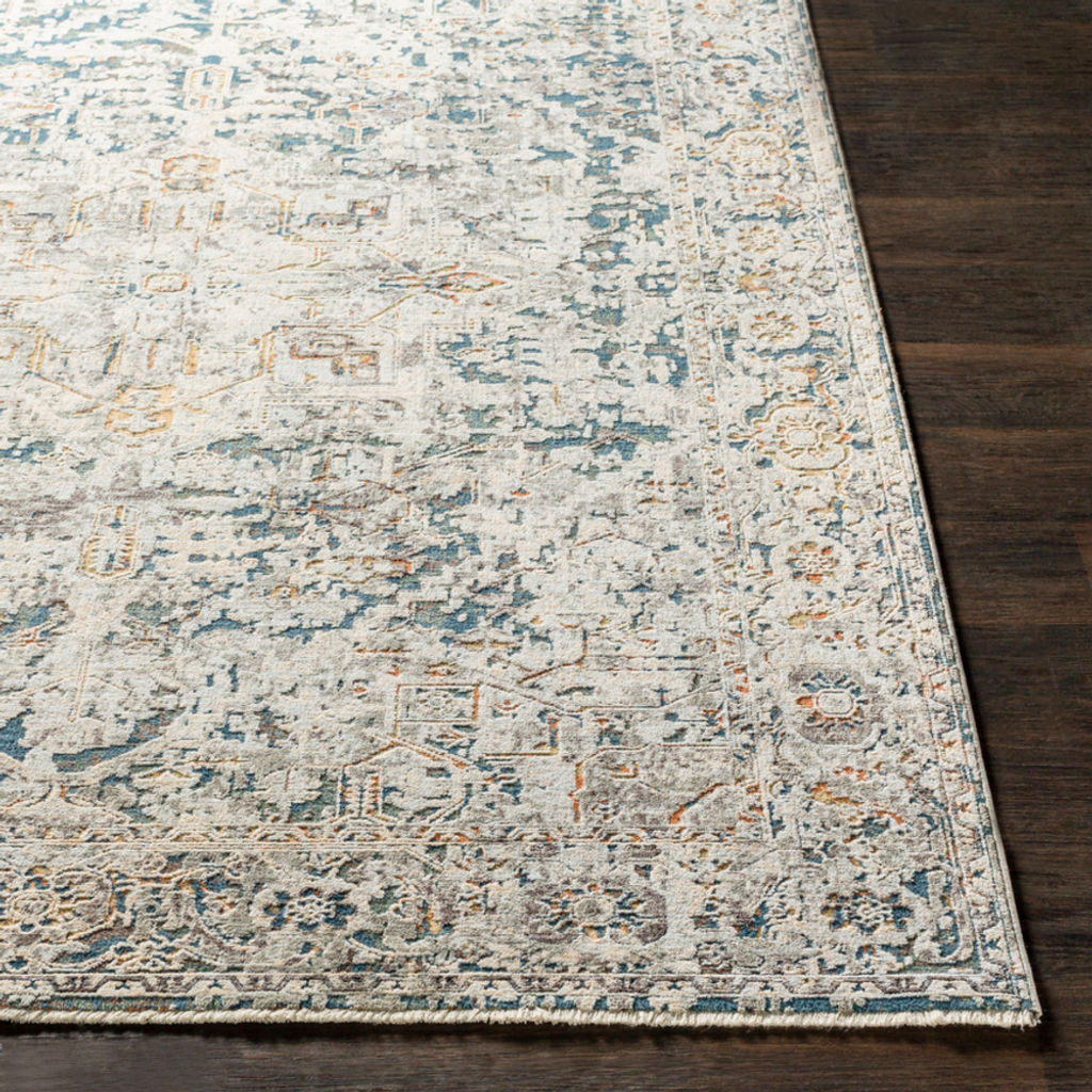 2' X 3'3" Rug, Pale Blue