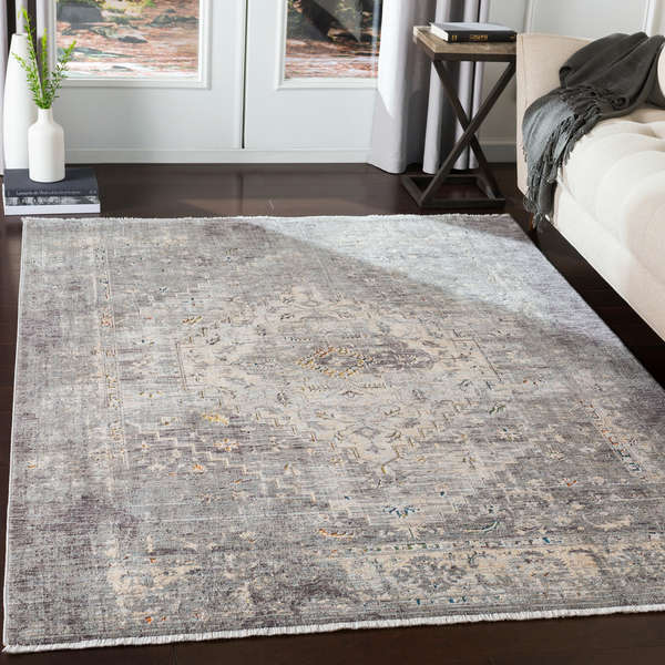 Presidential 7'10" X 10' Rug, Medium Gray