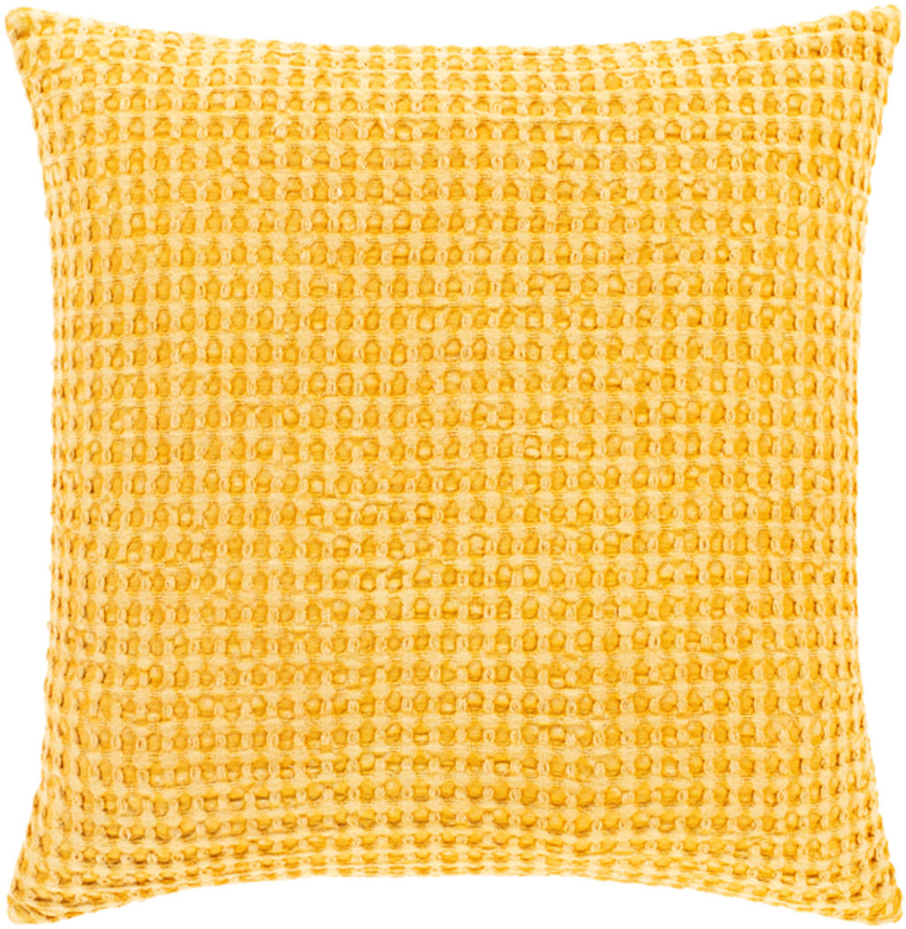 Preview image for Waffle 20" X 20" Bright Yellow Pillow Kit