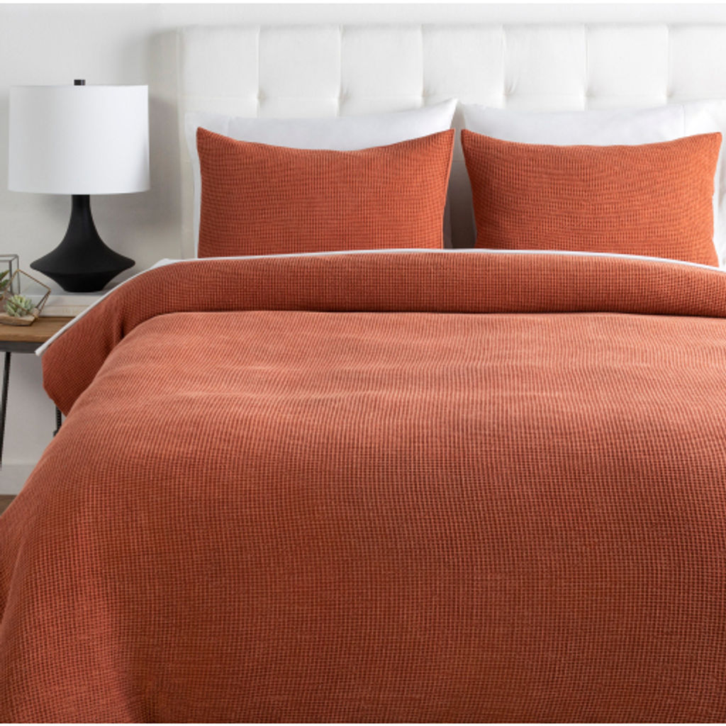 Waffle Duvet King/ Ca King Set
