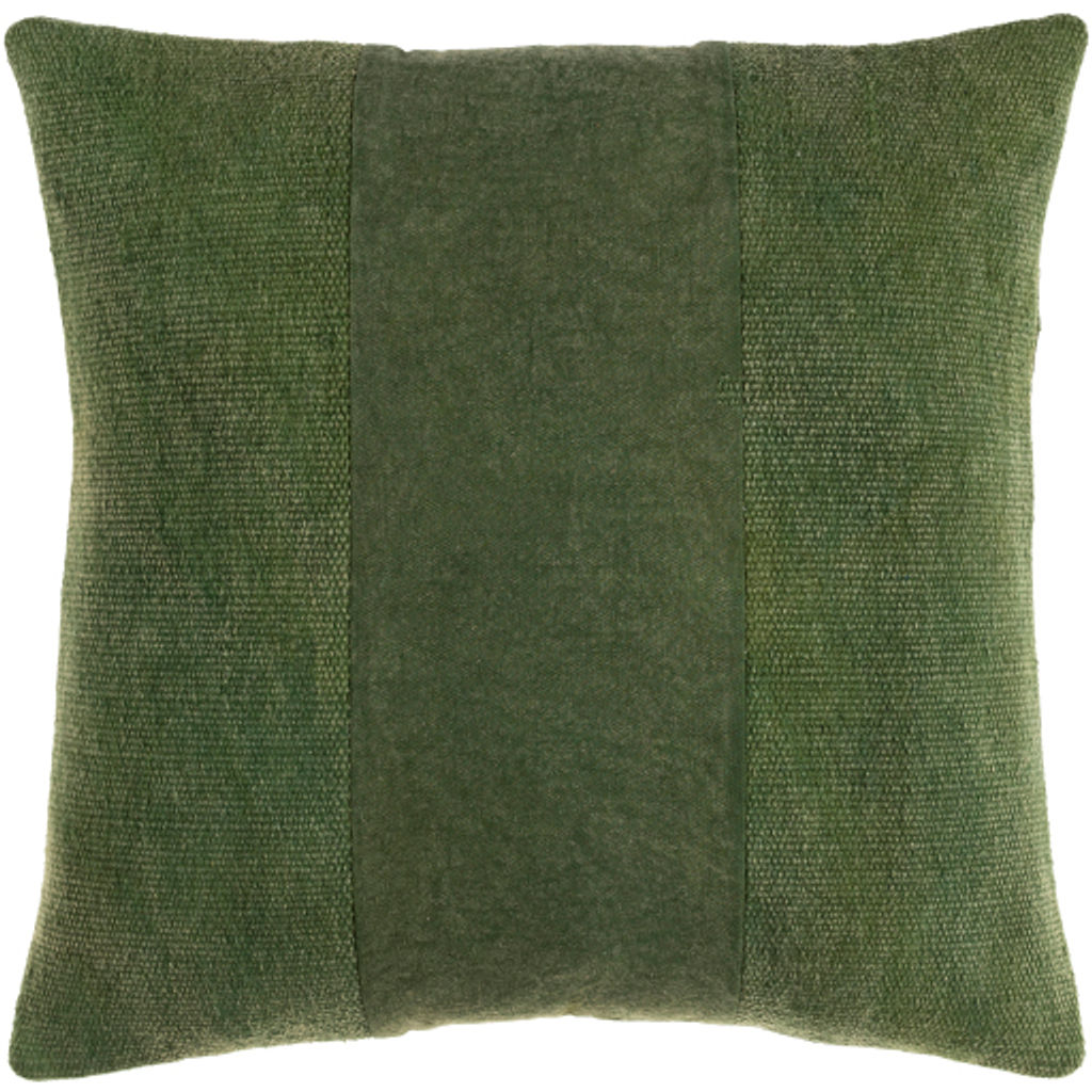 Washed Stripe 20" X 20" Pillow Shell With Down Insert