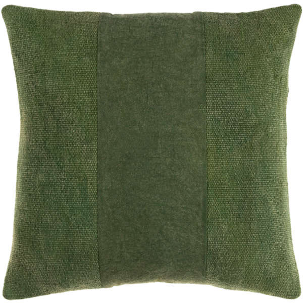 Washed Stripe 20" X 20" Pillow Shell With Down Insert