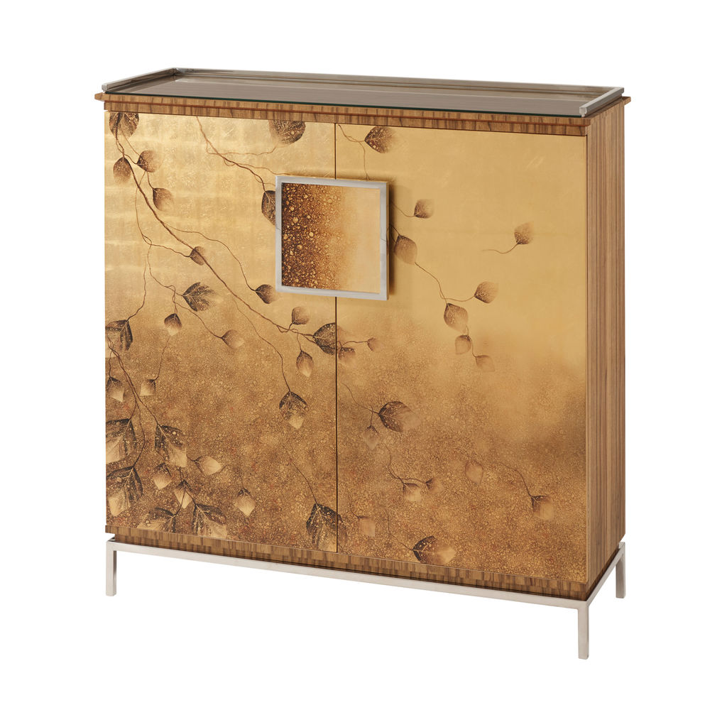 Autumnal Glow Side Cabinet