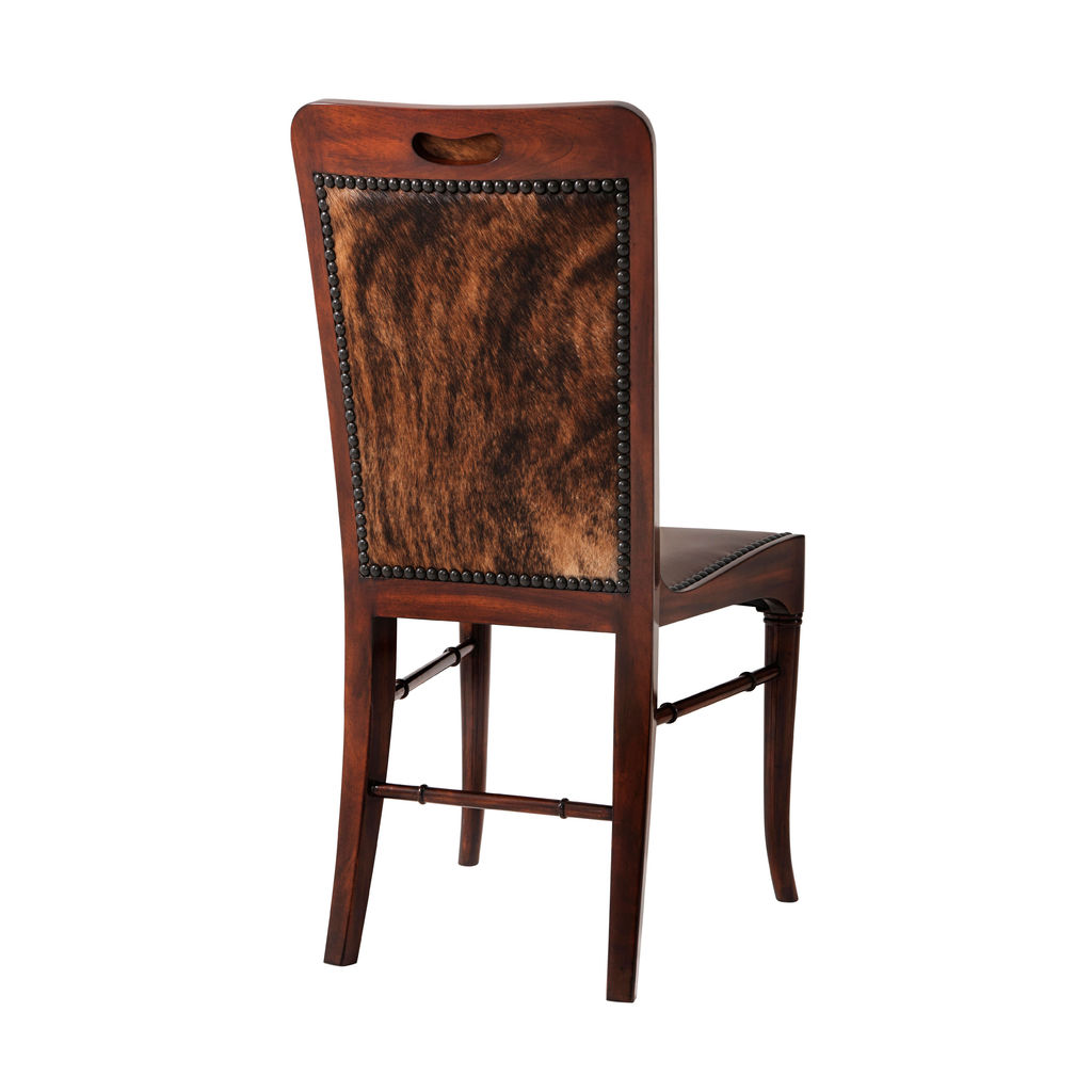 Leather Sling Dining Chair