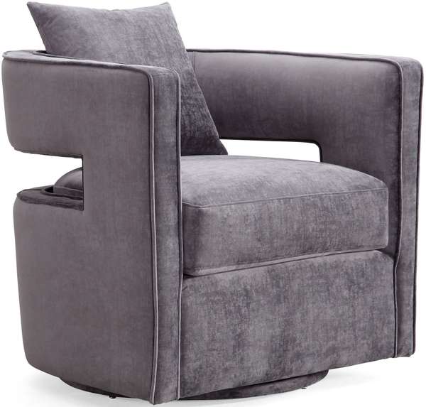 Taylor Grey Swivel Chair