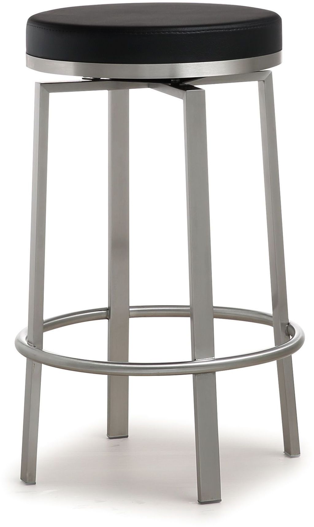 Preview image for Pratt Black Swivel Counter Stool - Set Of 2