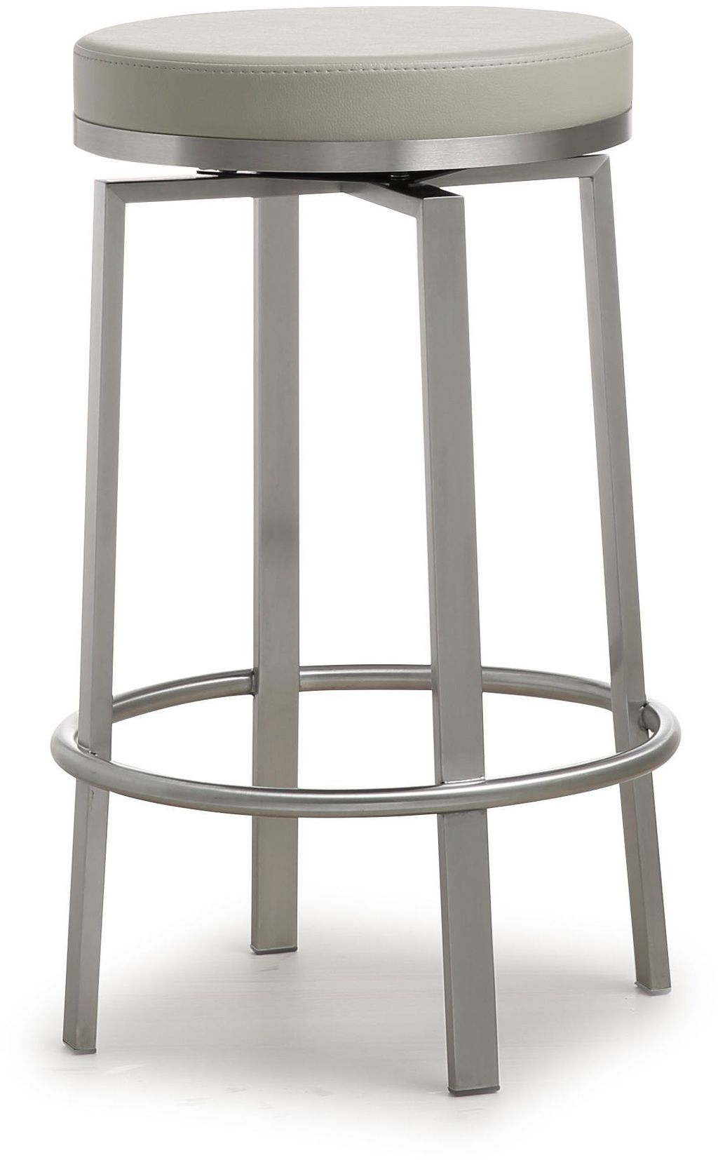 Preview image for Pratt Grey Swivel Counter Stool - Set Of 2