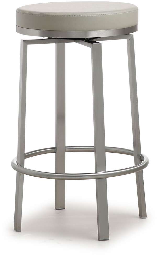 Pratt Grey Swivel Counter Stool - Set Of 2