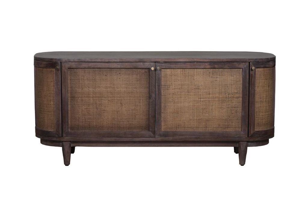 Canggu 68" Media Stand - Grey