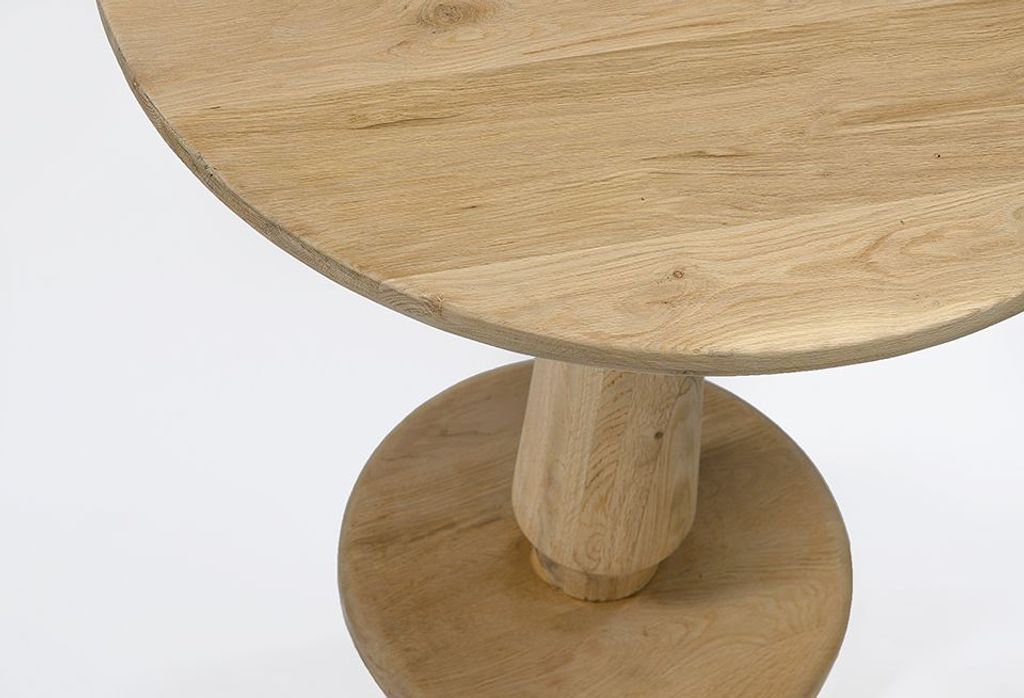 Dowel Counter Table - Natural