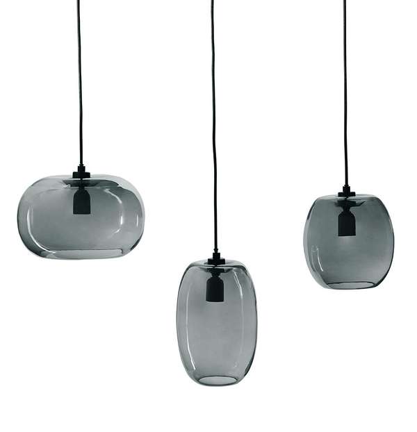Raindrop Pendant Grey