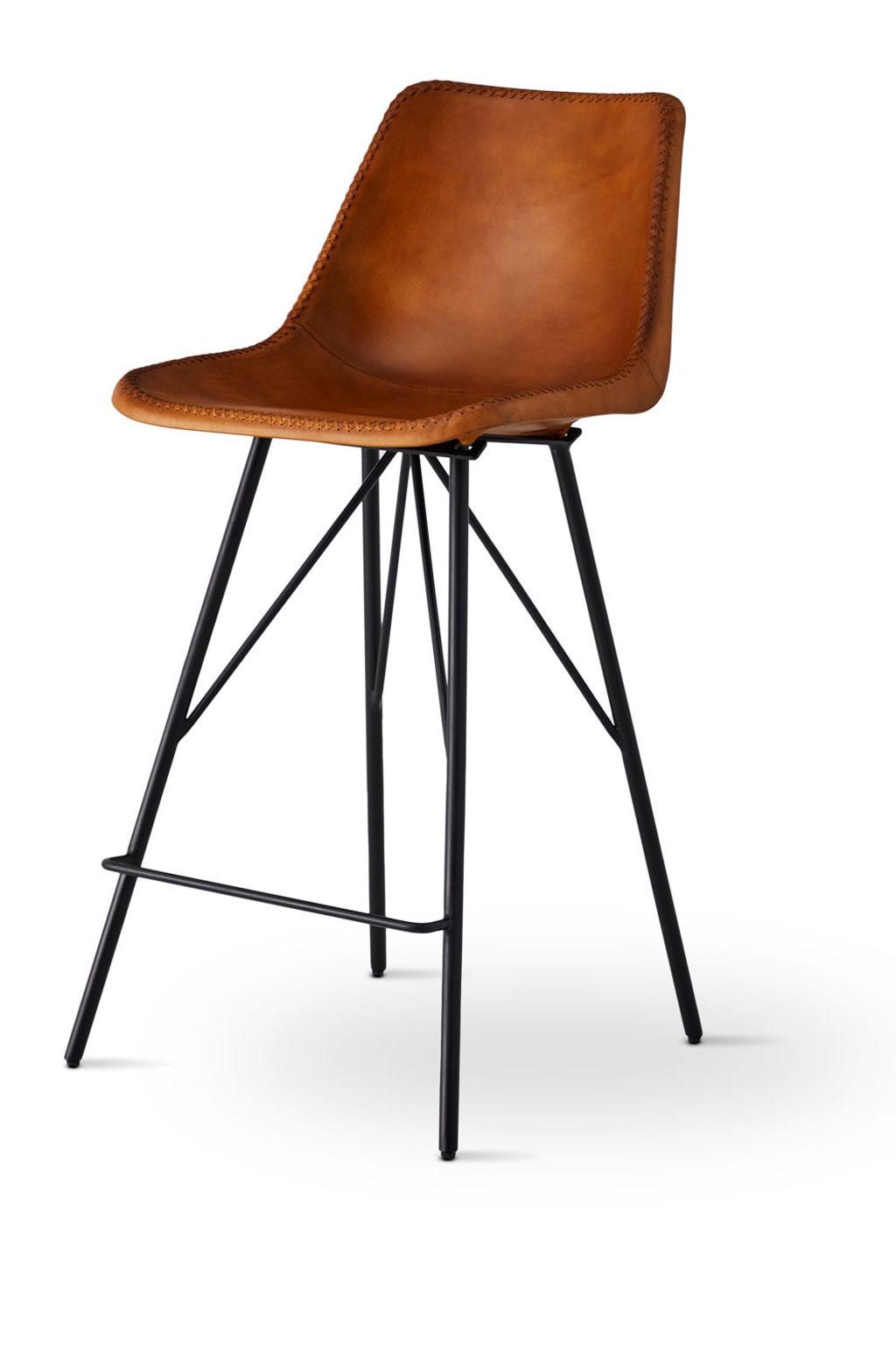 Preview image for Rodeo Bar Stool 26" - Light Brown Pack Of 2