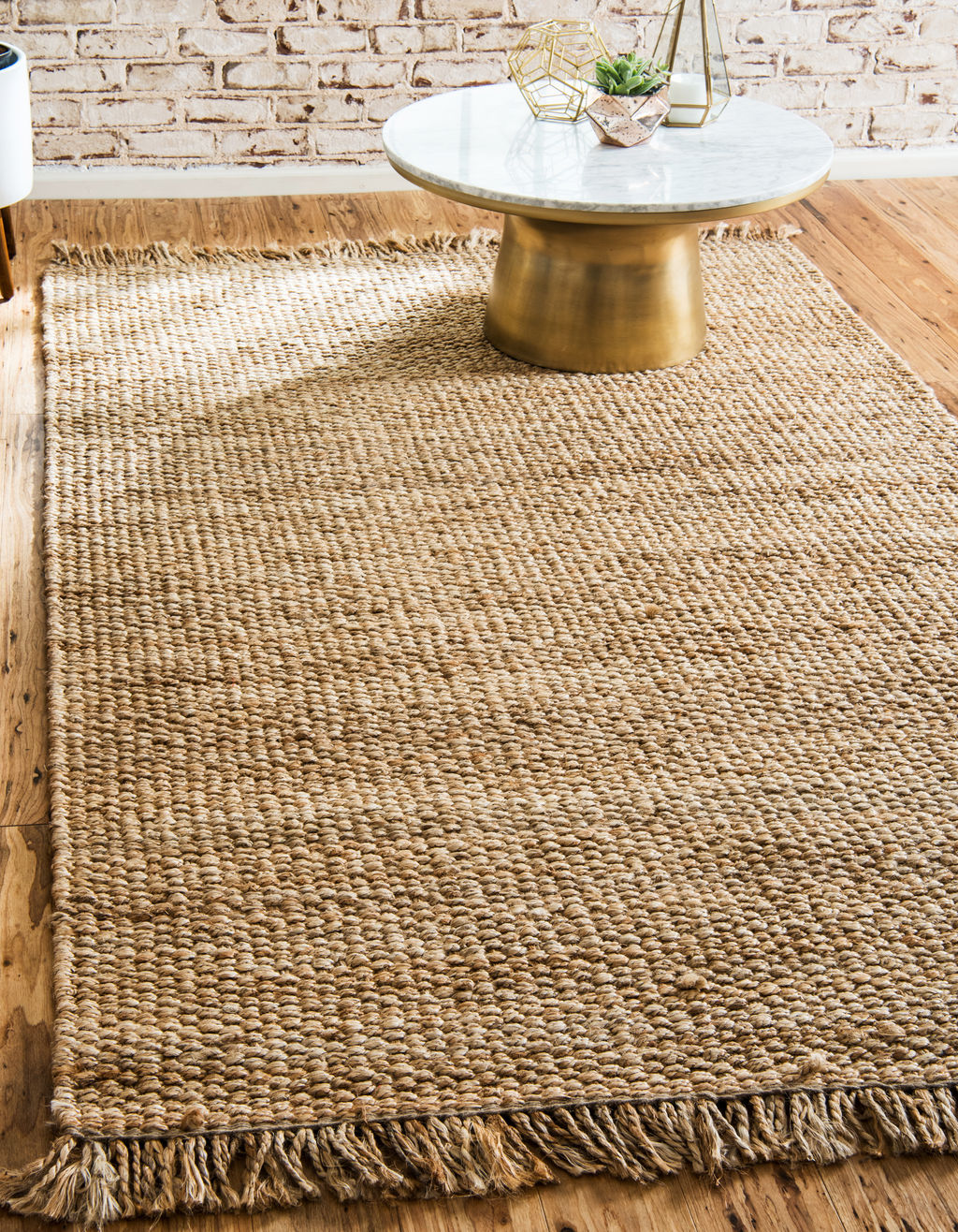 Unique Loom Chunky Jute Rug, 8' 0 X 10' 0