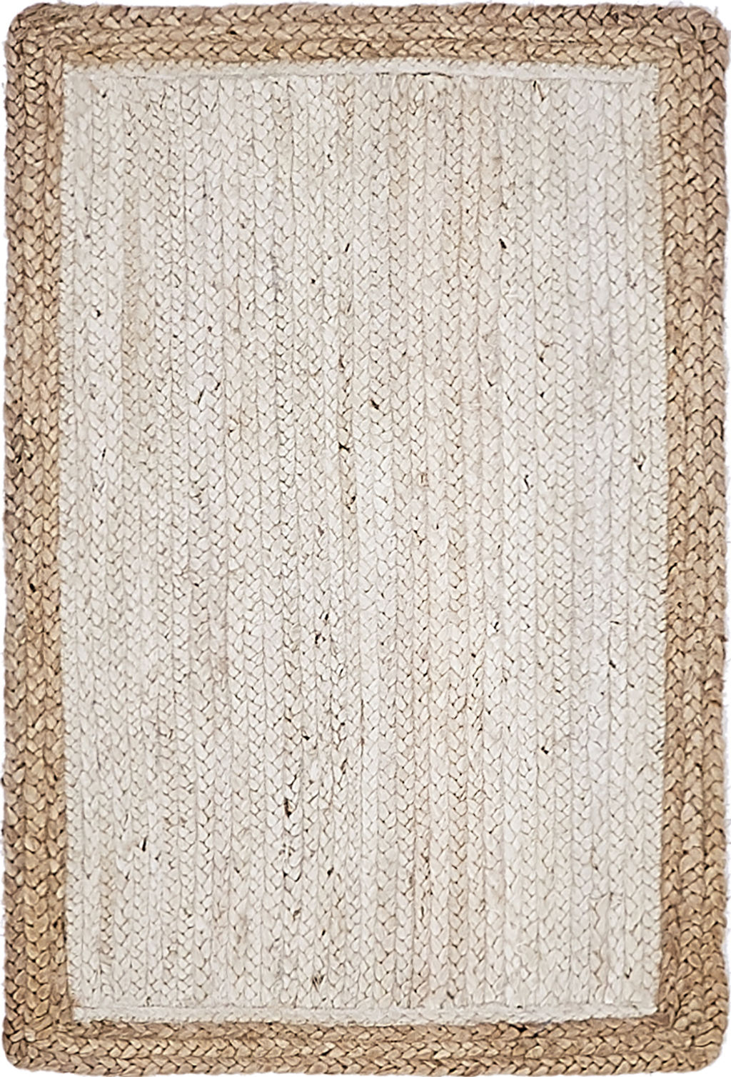 Preview image for Unique Loom Goa Braided Jute Rug, 2' 0 X 3' 0