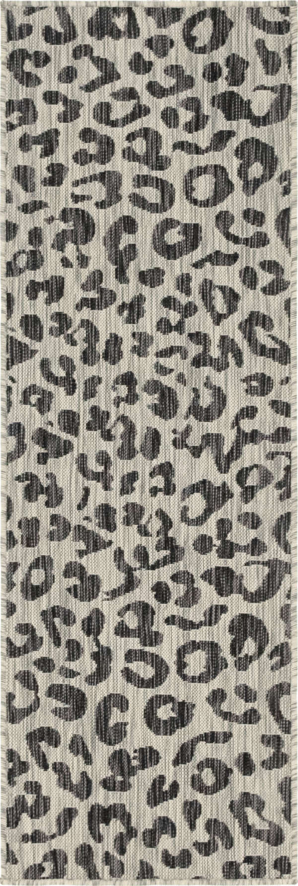 Unique Loom Outdoor Leopard Rug, 2' 0 X 6' 0