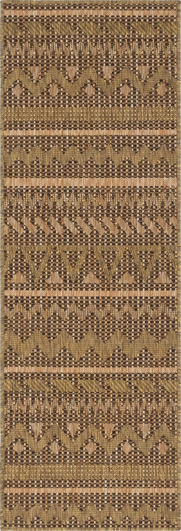 Unique Loom Outdoor Southwestern Rug, 2' 0 X 6' 0