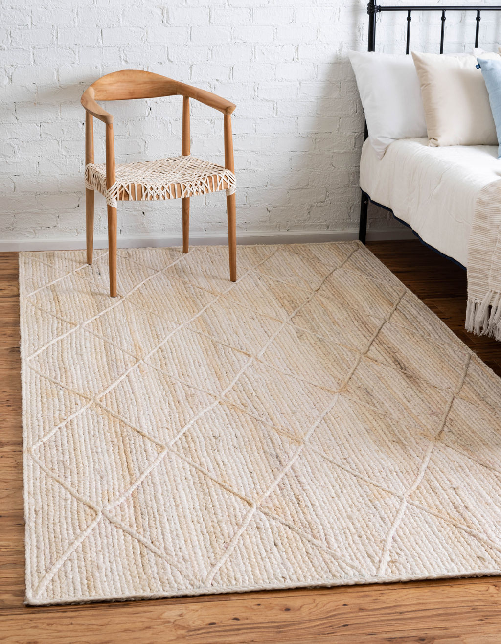 Trellis Braided Jute Rug, 8' 0 X 10' 0