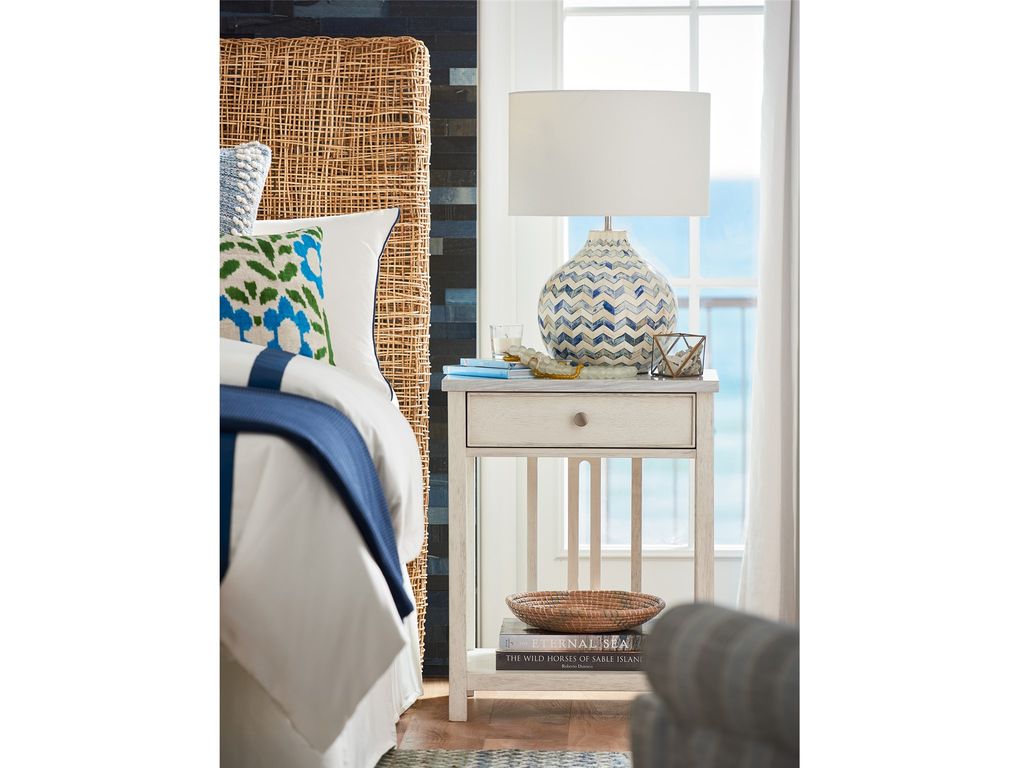 Bedside Table With Stone Top