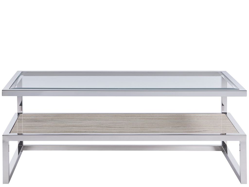 Preview image for Cocktail Table With Stone Shelf