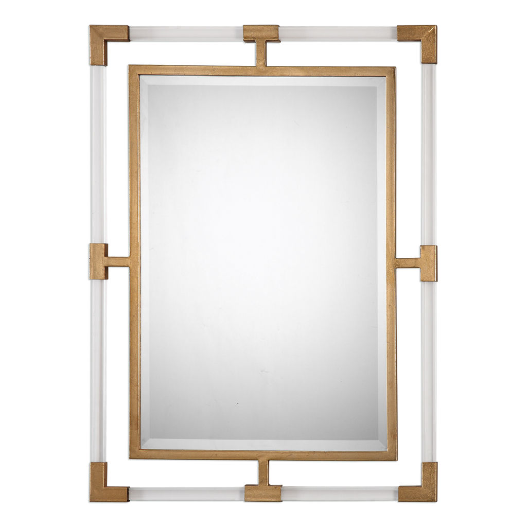 Preview image for Balkan Modern Gold Wall Mirror